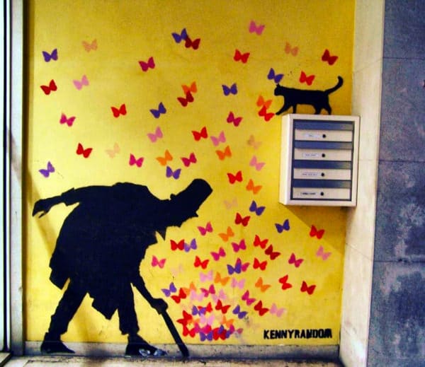 Keny Random- Murales- Street Art- colori