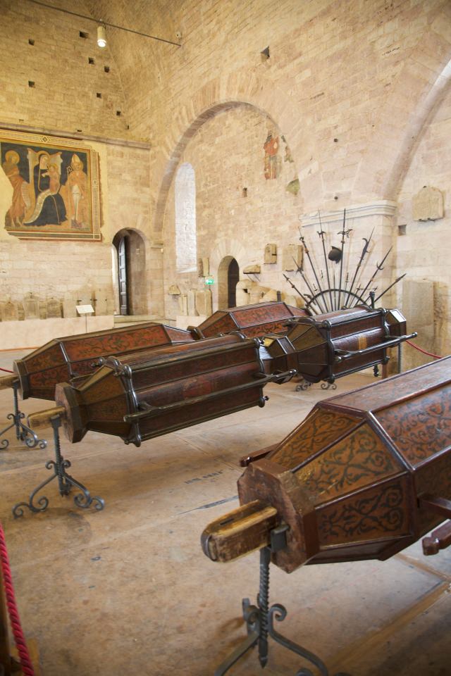 Ceri- Chiesa di Sant'Ubaldo-festa-Affreschi