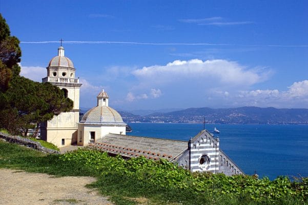 What to see in portovenere- Church of San Lorenzo-Golfo dei Poeti-Sea-Panorama