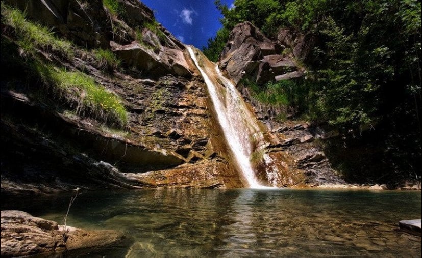 Carlone waterfalls - Val Trebbia - path