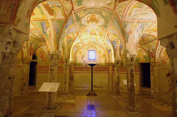 Crypt of Frescoes - Patriarchal Basilica of Aquileia - Patriarchal Basilica of Santa Maria Assunta - cycle of frescoes