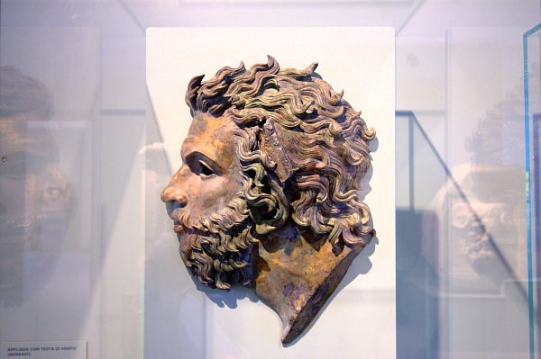  Applique - Bronze - Head of Wind - National Archaeological Museum of Aquileia