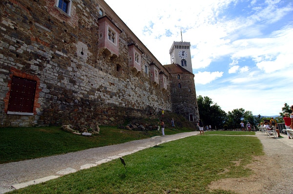 La verde Lubiana in un giorno- Castello di Lubiana-Ljubliana Grad- Mura- Torre-Grajska Planota