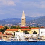 Cosa vedere a Capodistria in un giorno- Porticciolo- Torre Civica- Barche- Taverna-Koper