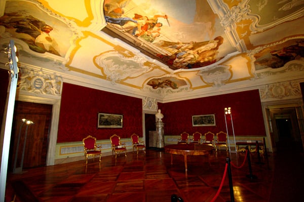 Udine in un giorno? si può!- Museo Diocesano- Sala Rossa- Gianmbattista Tiepolo-Affreschi- Palazzo Patriarcale