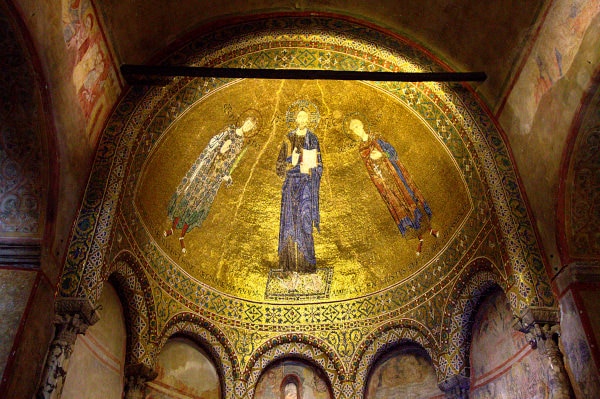 What to see in Trieste in a weekend - Cathedral of San Giusto - Byzantine mosaics - Gold - Colle di San Giusto