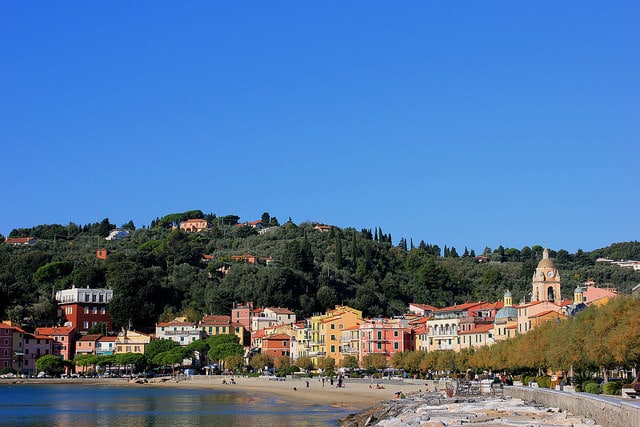 Golfo dei Poeti- San Terenzo- Panorama- spiaggia