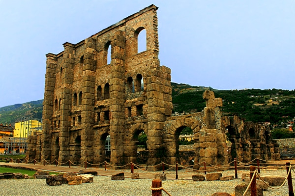 What to see in Aosta-Roman Theater-remains-