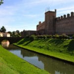 cosa vedere a Cittadella in poche ore- Mura- fossato- torre- merlature