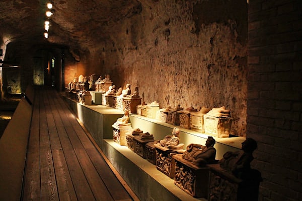 Musei d’arte meno conosciuti-Museo Archeologico NAzionale di Siena- Sarcofagi- sculture- Santa Maria della Scala