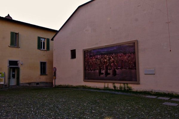 Quarto Stato Square - Volpedo - Reproduction