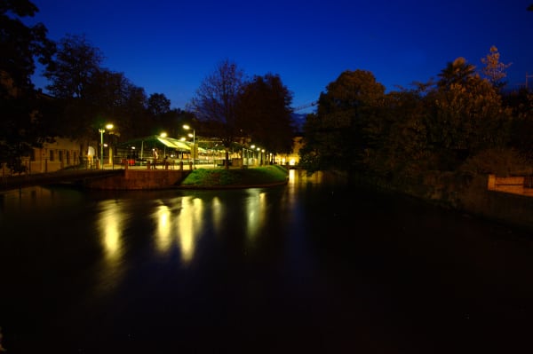 Myths and Legends of Treviso - Isola della Pescheria - lights-night