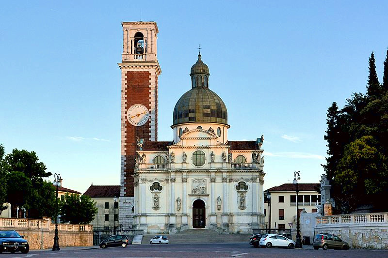 What to see in Vicenza - Sanctuary of Monte Berico - Baroque - Dome - Bell tower