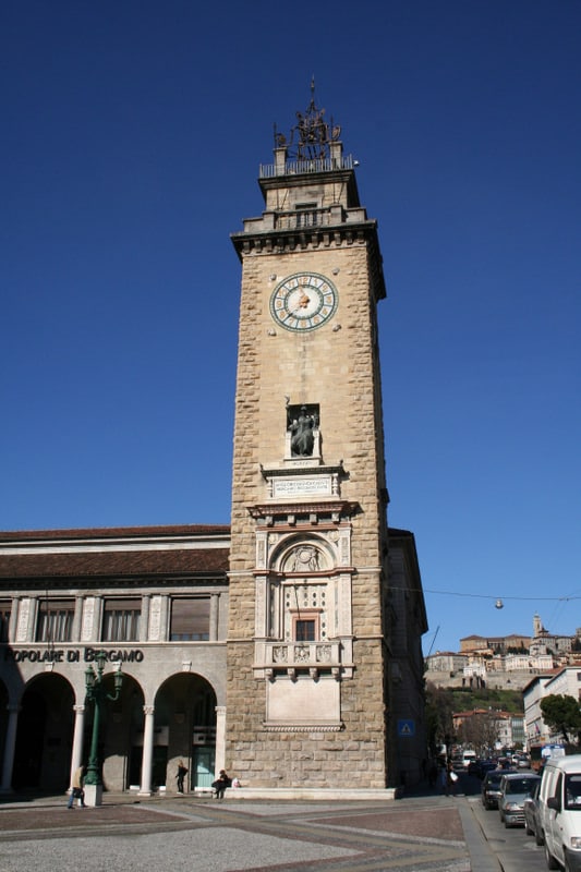 Tower of the Fallen-Lower Bergamo-Museum of the Twentieth Century