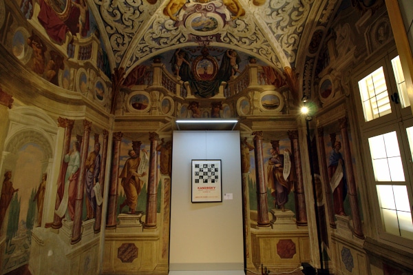 What to see in Cherasco - Palazzo Salmatoris - Hall of Silence - Hall of the Shroud - frescoes