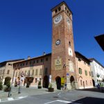 What to see in Cherasco-civic tower-municipal building-langhe-sundial-lunar