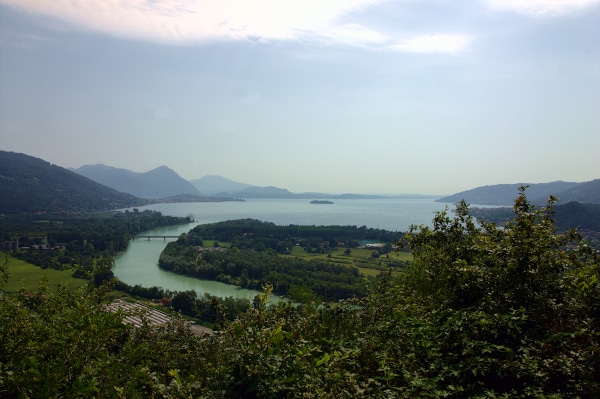 Cosa fare a Mergozzo, lago sentieri e-Panorama-Lago Maggiore da Montorfano