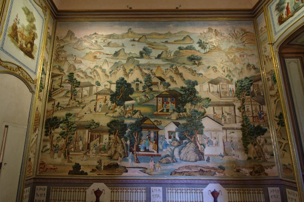 Visit to the Govone Castle - Chinese Rooms - wallpapers - paper cycle
