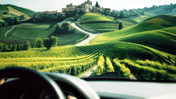 2 itineraries between Langhe, Roero and Monferrato to be done by car (also rental)