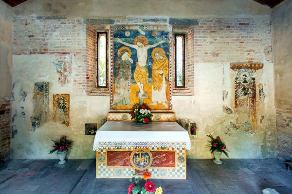 Cosa vedere a Monticello d'Alba- Cappella di San Ponzio-Affreschi medioevali