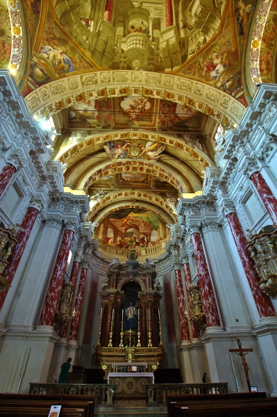 What to see in Mondovì-Interior-Church of San Francesco-Saverio-Church of the Mission-Baroque