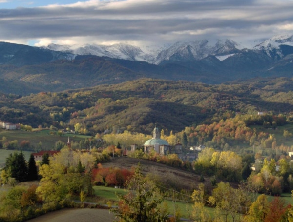 Cosa vedere nei dintorni di Mondovì-paesaggio-monregalese-santuario di Vicoforte